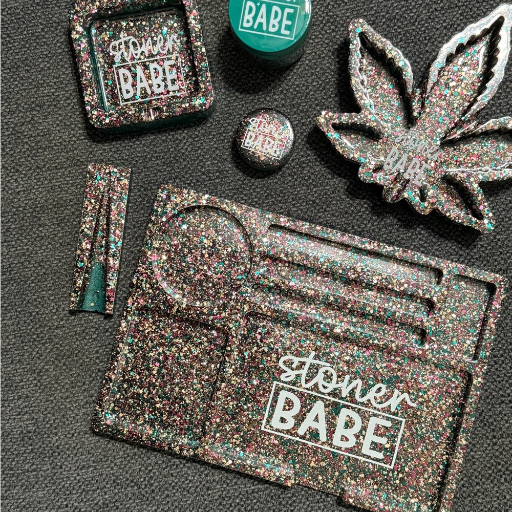 Rolling Tray Set - Picture 2 of 13